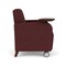 Lesro Siena Lounge Reception Guest Chair W/ Swivel Tablet, 27 in W 29.5 in L 32.5 in H SN1101 - alternate 2